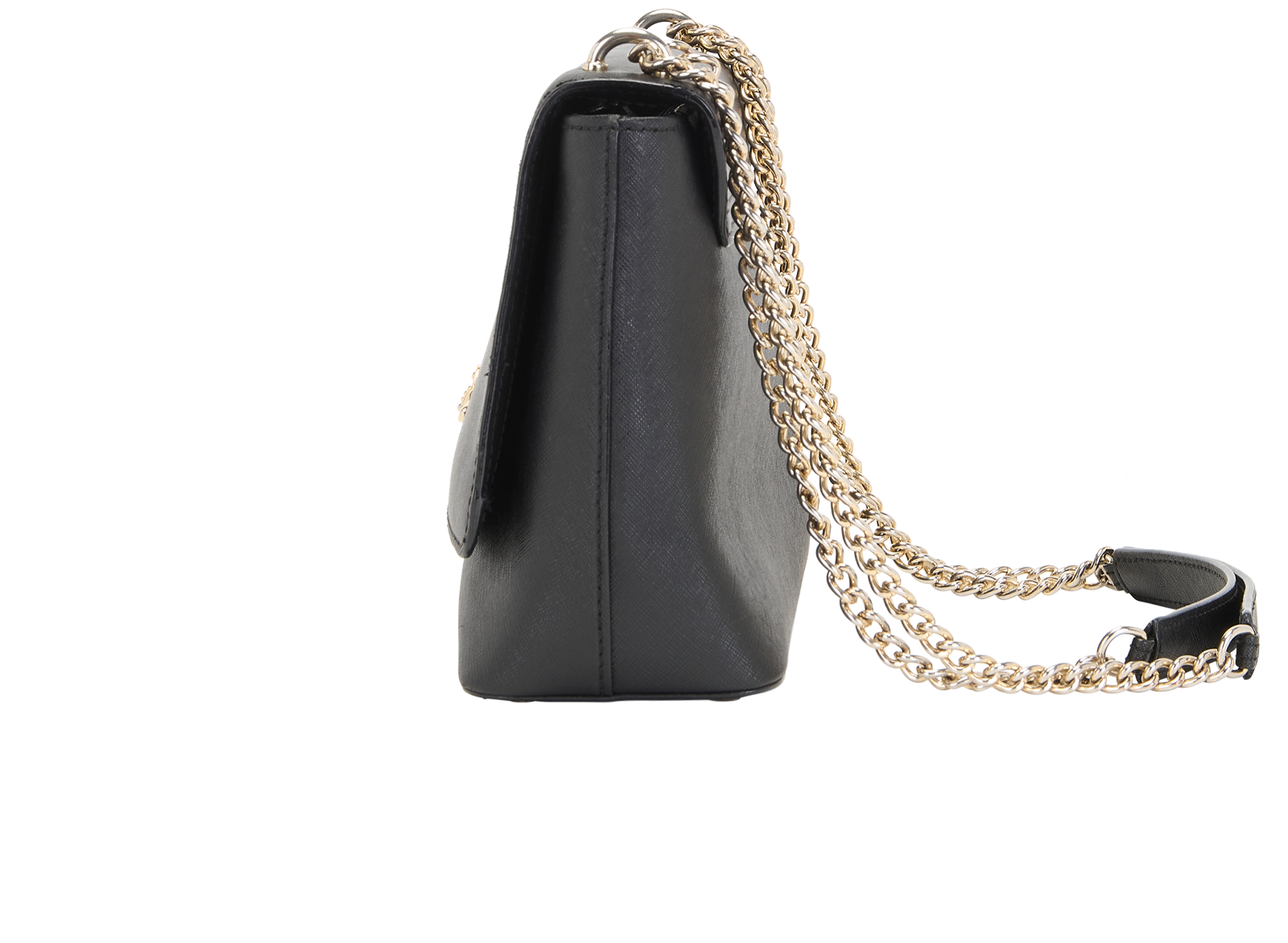 Balmoral, &pound;195, Handbags, Black, Leather, Bottom view